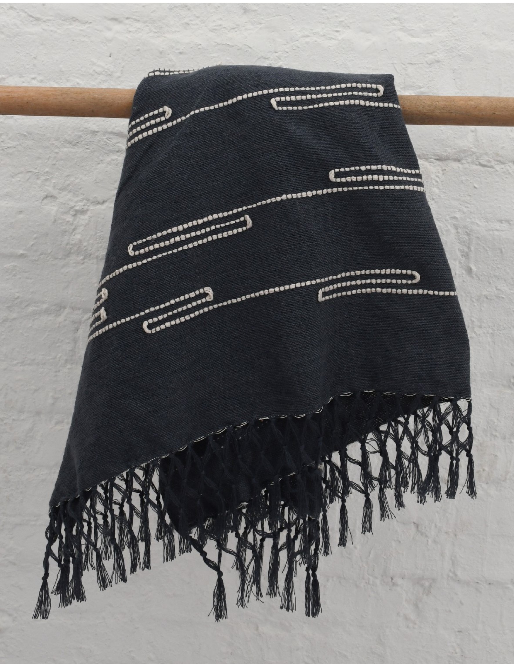 RECYCLED YARN THROWS