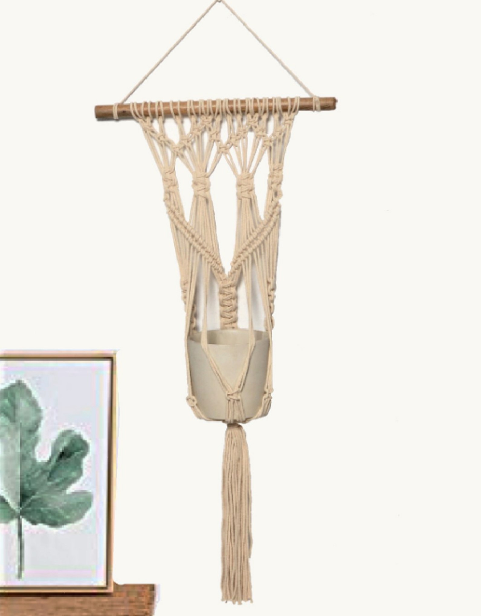 OUTDOOR MACRAME PLANTERS