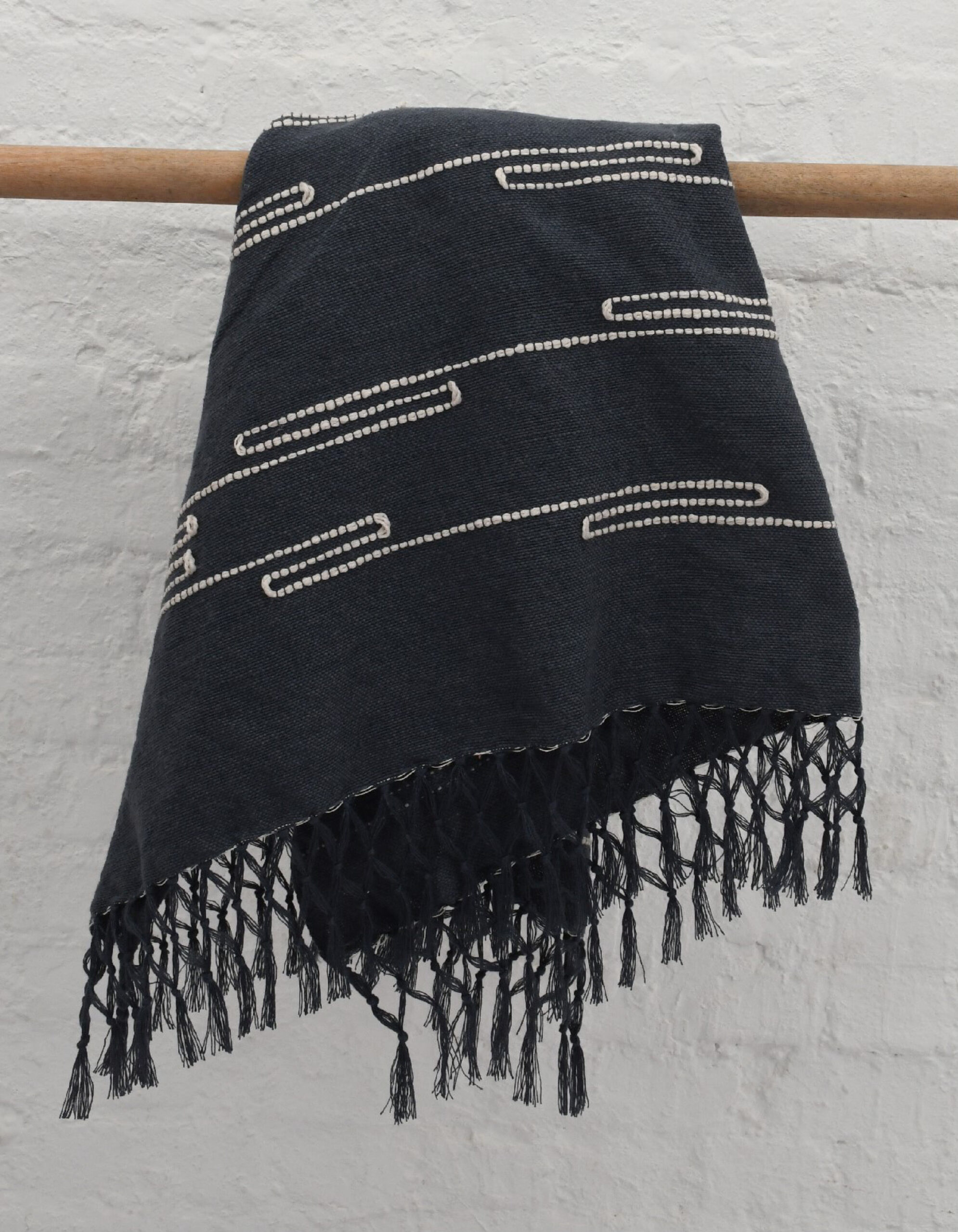 RECYCLED YARN THROWS